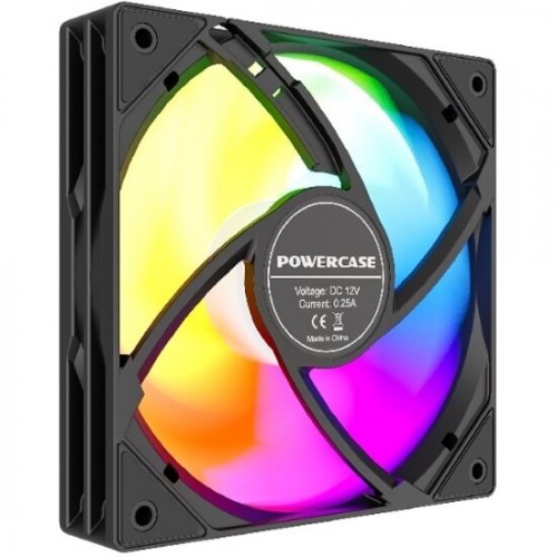Вентилятор для корпуса Powercase M53-12 ARGB (черный) 4