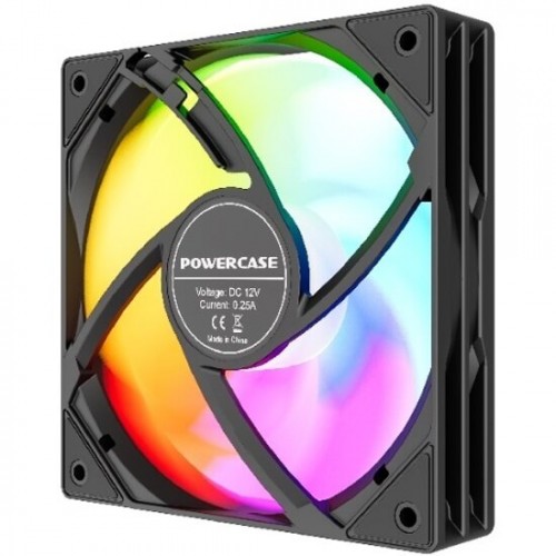 Вентилятор для корпуса Powercase M53-12 ARGB (черный) 6