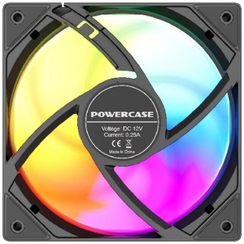 Вентилятор для корпуса Powercase M53-12 ARGB (черный) 7
