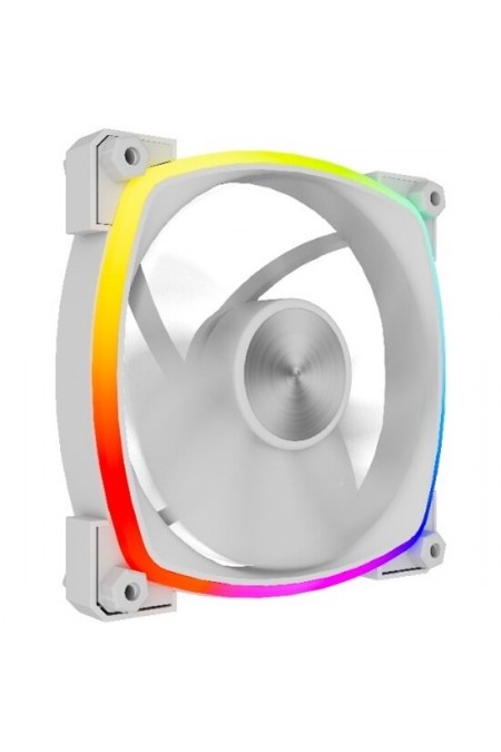 Вентилятор для корпуса Powercase M55-12W ARGb (белый) 1