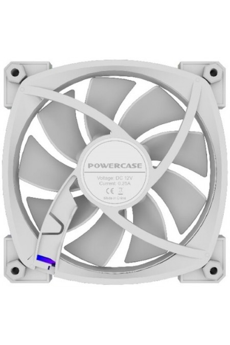 Вентилятор для корпуса Powercase M55-12W ARGb (белый) 3