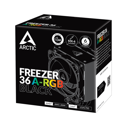 Вентилятор для процессора Arctic Freezer 36 A-RGB (Black) Retail (ACFRE00124A) (черный) 7