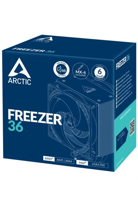 Вентилятор для процессора Arctic Freezer 36 (ACFRE00121A) (черный) 2