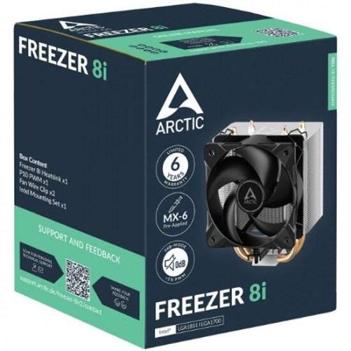 Вентилятор для процессора Arctic Freezer 8i ACFRE00190A (черный) 5