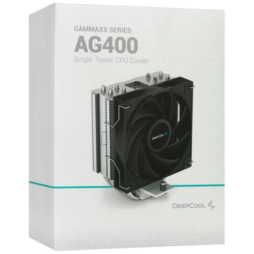 Вентилятор для процессора DEEPCOOL AG400 (R-AG400-BKNNMN-G-1) (черный) 8