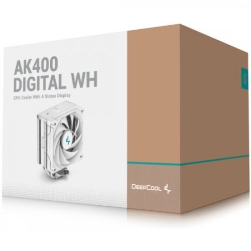 Вентилятор для процессора Deepcool AK400 Digital SE Wh ARGB (R-AK400-WHADMN-GJD) (белый) 9