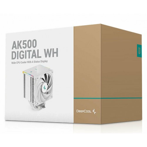 Вентилятор для процессора DEEPCOOL AK500 DIGITAL WH (белый) 1