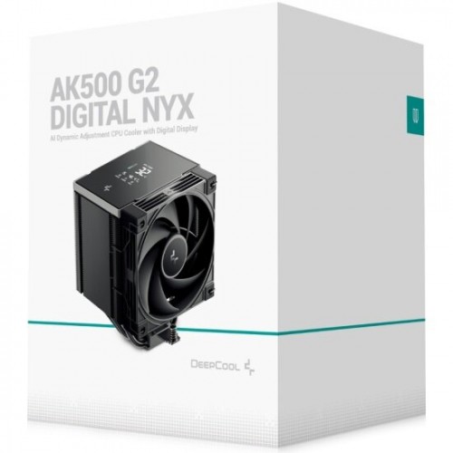 Вентилятор для процессора DEEPCOOL AK500 G2 DIGITAL NYX (R-AK500G2-BKNNMN-GJD-1) (черный) 9