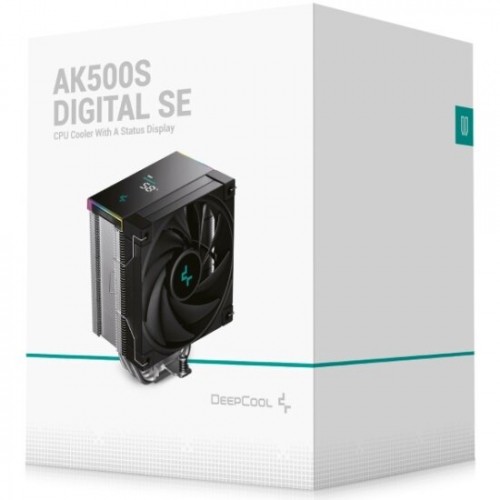Вентилятор для процессора DEEPCOOL AK500S DIGITAL SE (R-AK500S-BKADMN-GJD) (черный) 6