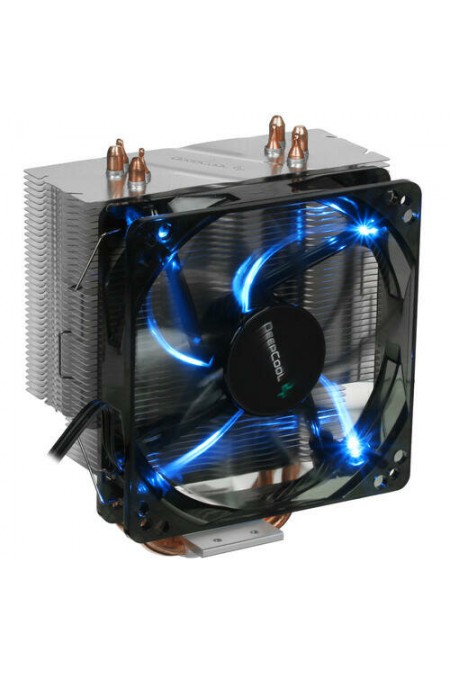 Вентилятор для процессора Deepcool Gammaxx 400 Blue Basic (DP-MCH4-GMX400P-BL) (черный) 