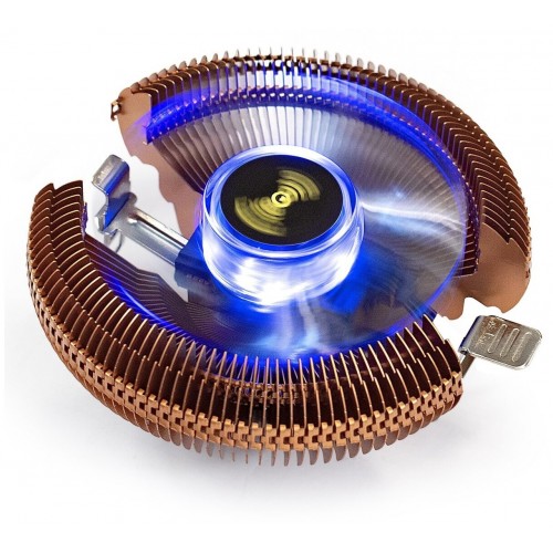 Вентилятор для процессора Exegate Wizard EE91-Cu.BLUE (EX286153RUS) (медный) 