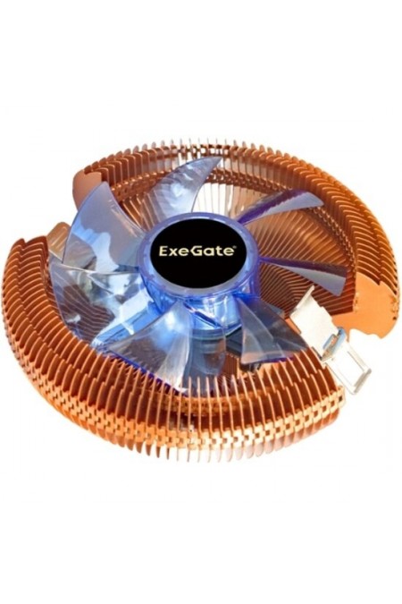 Вентилятор для процессора Exegate Wizard EE91-Cu.BLUE (EX286153RUS) (медный) 1