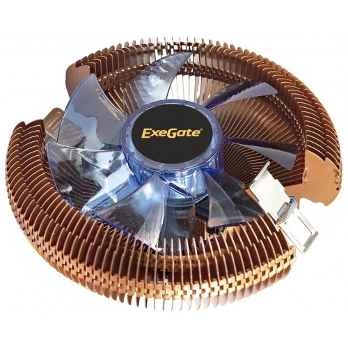 Вентилятор для процессора Exegate Wizard EE91-Cu.BLUE (EX286153RUS) (медный) 1