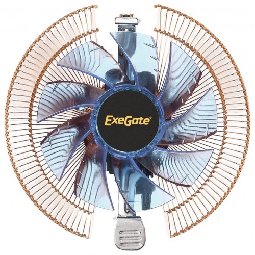 Вентилятор для процессора Exegate Wizard EE91-Cu.BLUE (EX286153RUS) (медный) 2