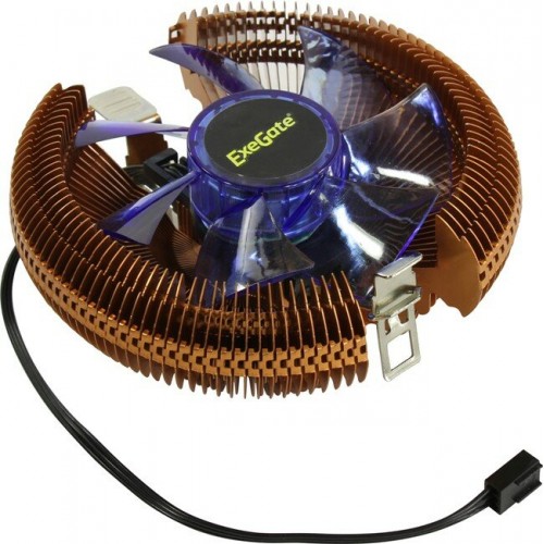 Вентилятор для процессора Exegate Wizard EE91-Cu.BLUE (EX286153RUS) (медный) 7