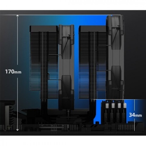 Вентилятор для процессора ID-Cooling FROZN A720 BLACK (черный) 5