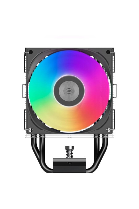 Вентилятор для процессора PCCooler R400 ARGB BK (черный) 1