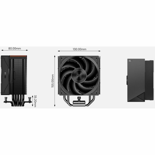 Вентилятор для процессора PCCooler RZ500 BK (черный) 2