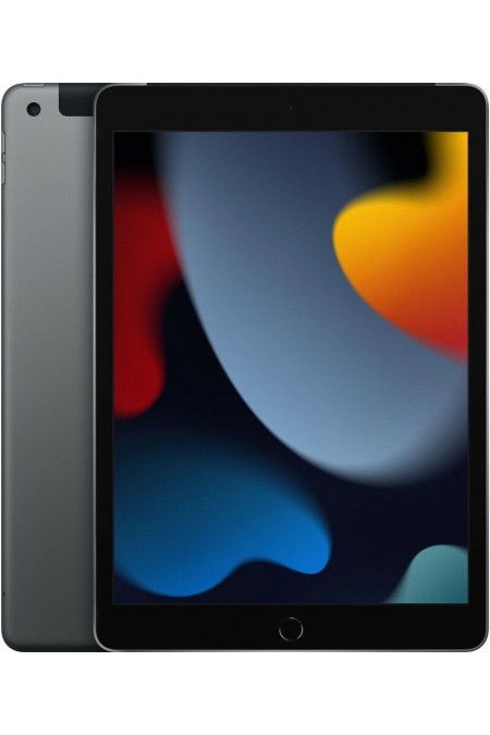 Планшет Apple iPad (2021) 64GB Wi-Fi + Cellular (темно-серый) 