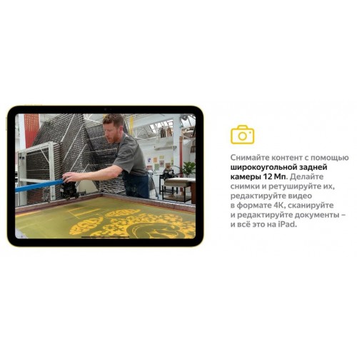 Планшет Apple iPad (2022) 256GB Wi-Fi (синий) 7