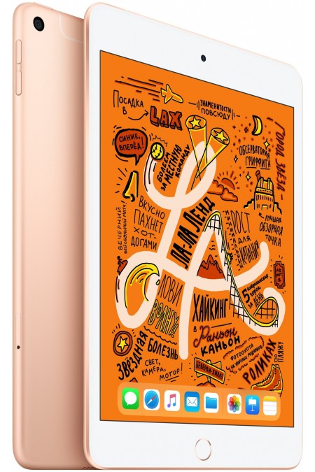 Планшет Apple iPad mini (2019) 256GB Wi-Fi + Cellular (золотой) 