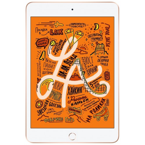 Планшет Apple iPad mini (2019) 256GB Wi-Fi + Cellular (золотой) 1
