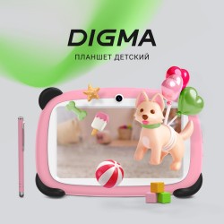 Планшет DIGMA Kids A7 2/32GB LTE (розовый)