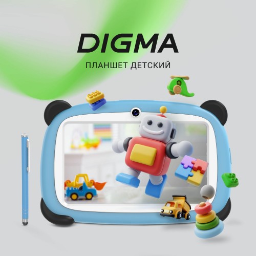 Планшет DIGMA Kids A7 2/32GB LTE (синий) 