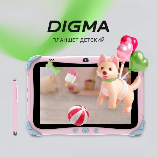 Планшет DIGMA Kids A8 SC9863A 2/32GB (розовый) 1