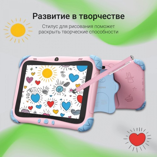 Планшет DIGMA Kids A8 SC9863A 2/32GB (розовый) 7