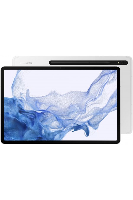 Планшет Samsung Galaxy Tab S8+ SM-X806 (2022) 8/128GB Wi-Fi + Cellular стилус (серебристый) 
