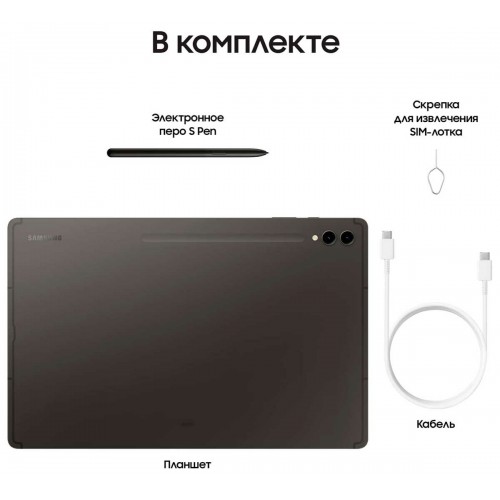 Планшет Samsung Galaxy Tab S9 Ultra SM-X910 16/1TB Wi-Fi (бежевый) 4