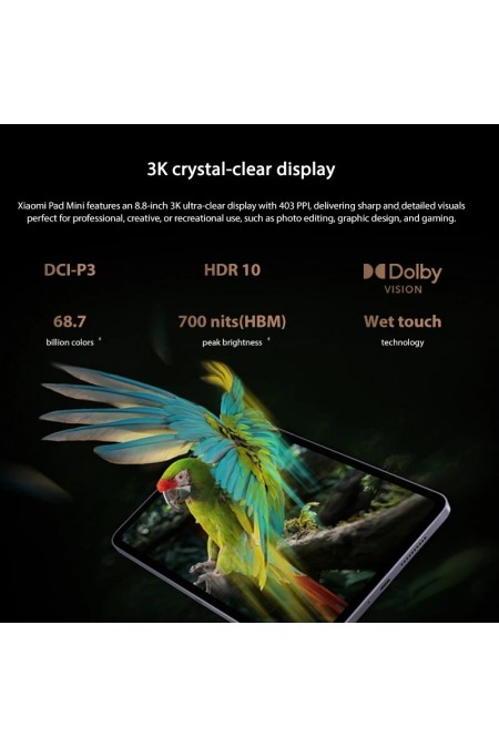Планшет Xiaomi Pad Mini 12/512GB Wi-Fi Purple (фиолетовый) 6