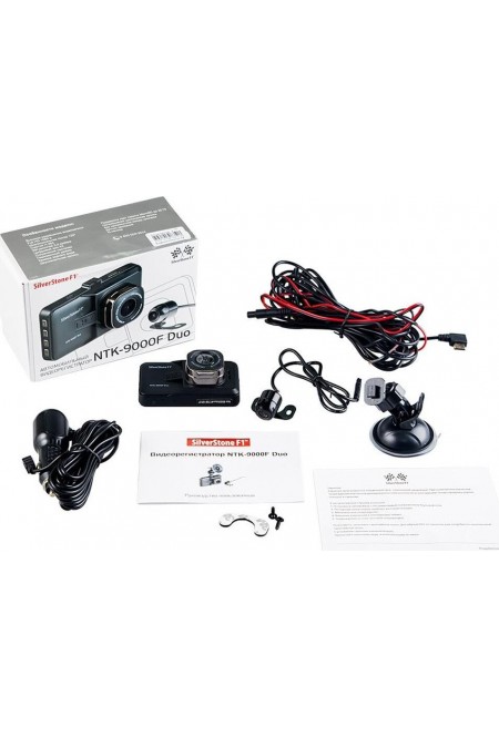 Видеорегистратор SilverStone F1 NTK-9000F DUO (черный) 1