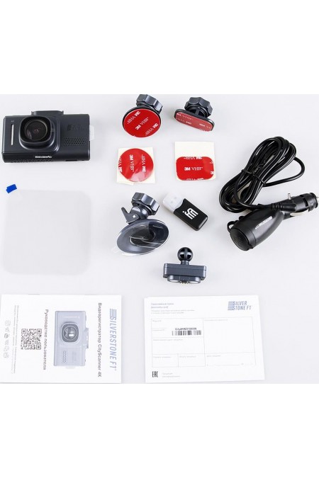 Видеорегистратор SilverStone F1 CityScanner 4K (черный) 21