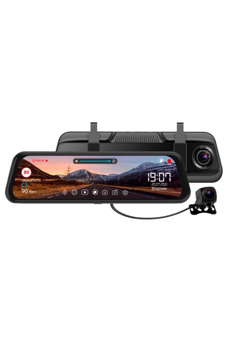 Видеорегистратор Trendvision MR-810 GT (черный) 