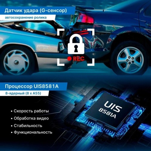 Видеорегистратор TrendVision aMirror 15 Android UNIVERSE 64Gb UIS8581A (черный) 6