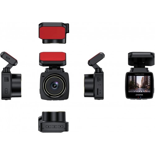 Видеорегистратор Digma FreeDrive 203W (черный) 9