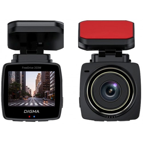 Видеорегистратор Digma FreeDrive 203W (черный) 3