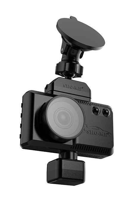 Видеорегистратор с радар-детектором Sho-Me Combo Mirage WiFi DUO GPS ГЛОНАСС (черный) 