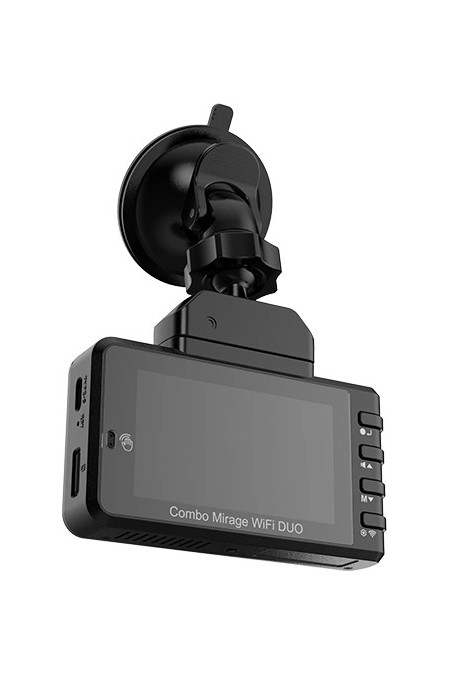 Видеорегистратор с радар-детектором Sho-Me Combo Mirage WiFi DUO GPS ГЛОНАСС (черный) 3