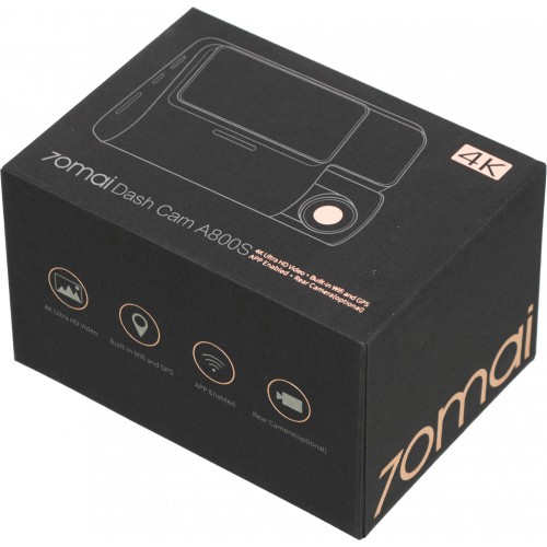 Видеорегистратор 70Mai Dash Cam A800S (черный) 1
