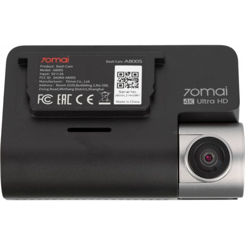 Видеорегистратор 70Mai Dash Cam A800S (черный) 5