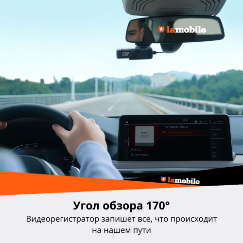 Видеорегистратор 70mai Dash Cam M500 64GB (черный) 2