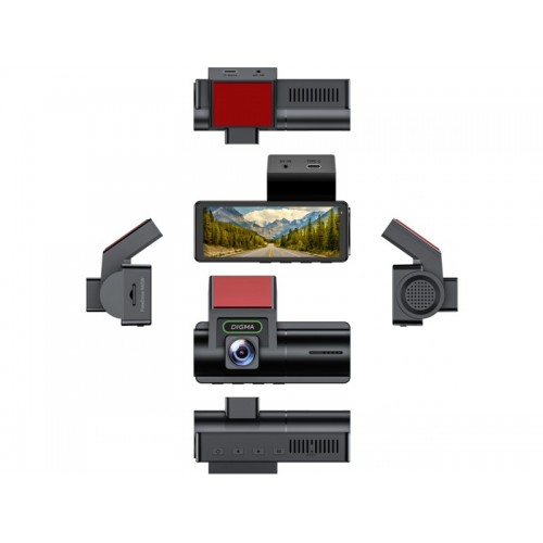 Видеорегистратор Digma FreeDrive 945W (черный) 4