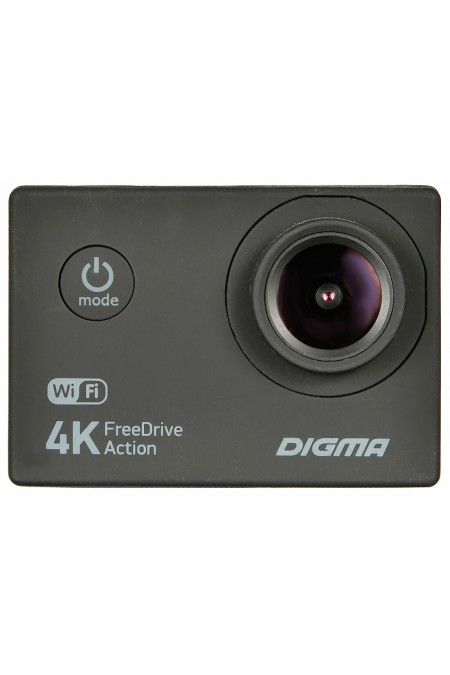 Видеорегистратор Digma FreeDrive Action 4K (черный) 