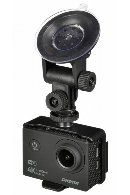 Видеорегистратор Digma FreeDrive Action 4K (черный) 8