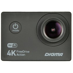 Видеорегистратор Digma FreeDrive Action 4K (черный)