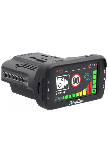 Видеорегистратор с радар-детектором AdvoCam FD Combo GPS (черный) 1