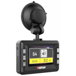 Видеорегистратор с радар-детектором Artway MD-105 (черный/серебристый)